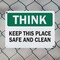 Signmission Safety Culture Sign, 18 in Width, Plastic, Rectangle OS-2PACK-TS-P-1218-L-19621 - alternate 2